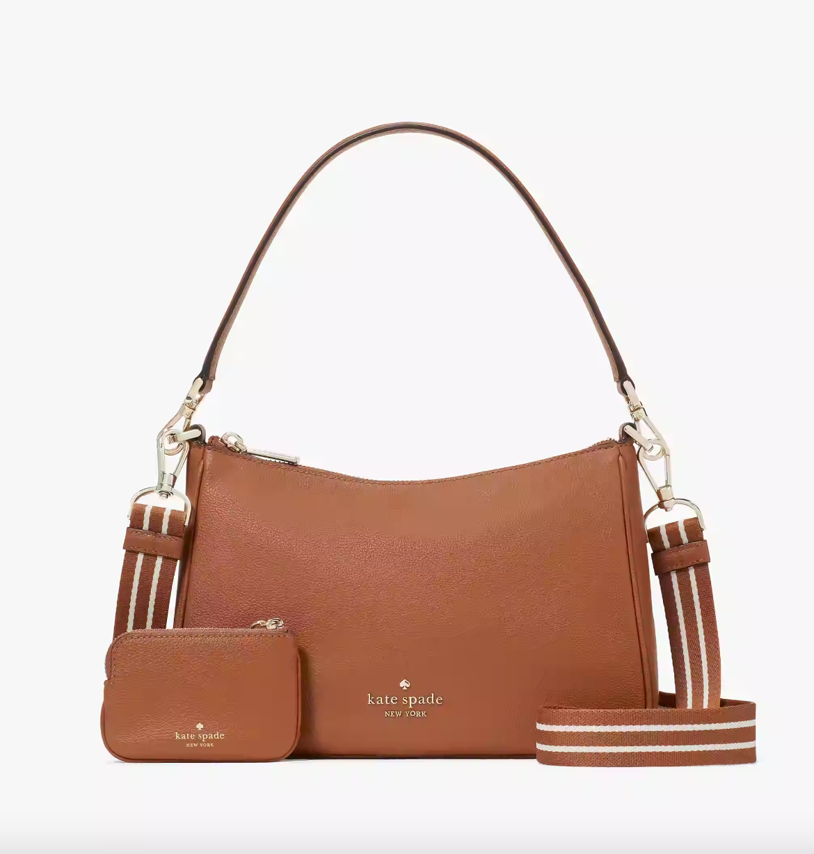 Kate Spade Rosie Shoulder Bag In Warm Gingerbread