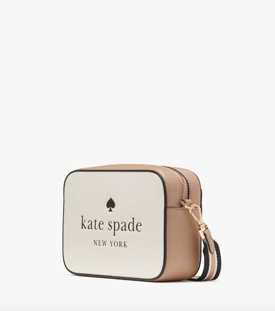 Kate Spade Oh Snap Colorblock Mini Camera Bag In Toasted Hazelnut Multi