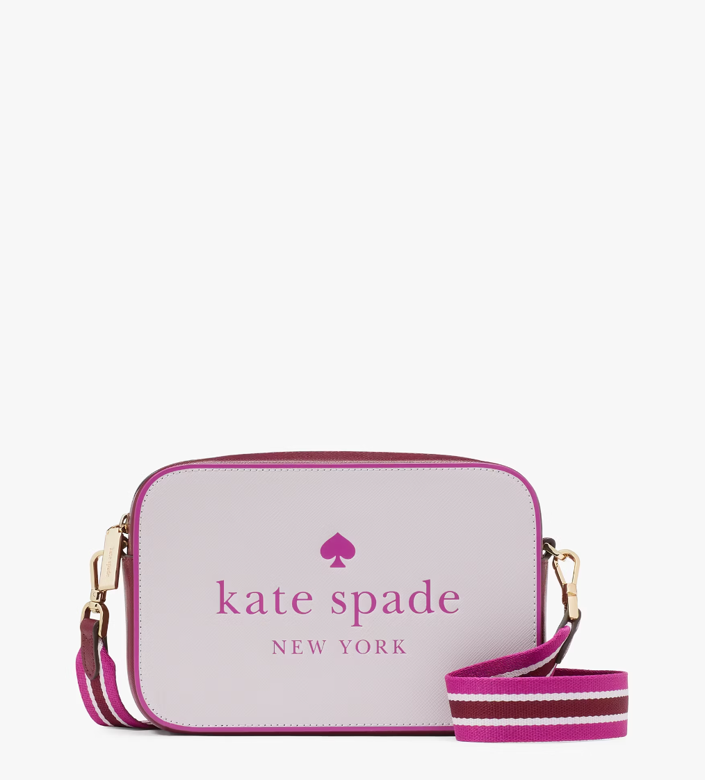 Kate Spade Oh Snap Colorblock Mini Camera Bag In Lilac Moonlight Multi