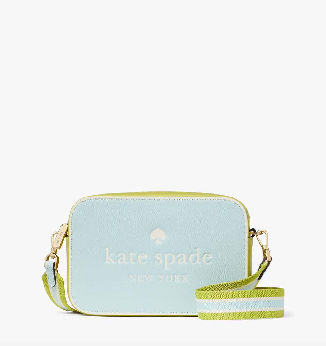 Kate Spade Oh Snap Colorblock Mini Camera Bag In Blue Glow Multi