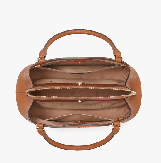 Kate Spade Lena Satchel In Warm Gingerbread (Pre-Order)