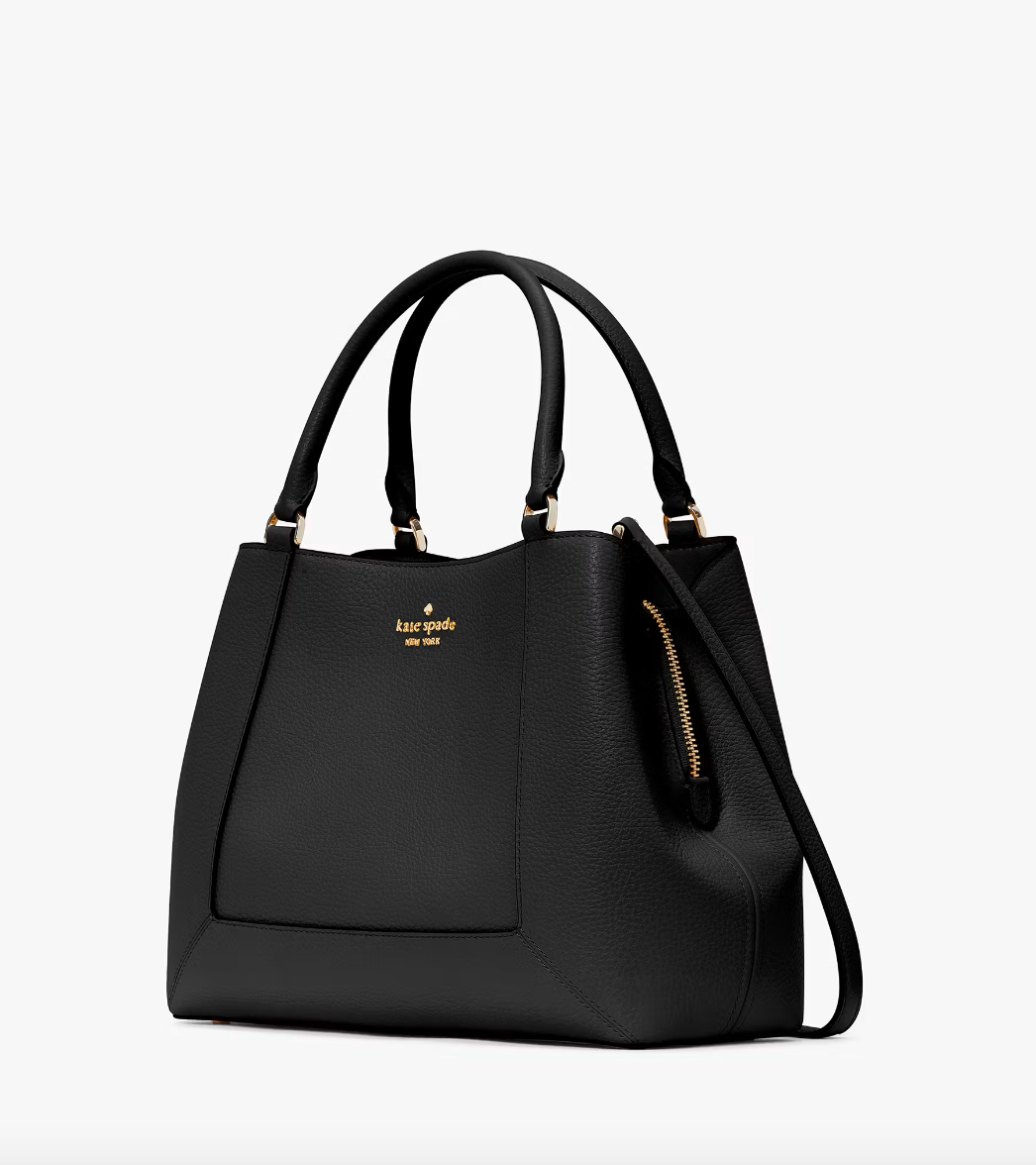 Kate Spade Lena Satchel In Black (Pre-Order)