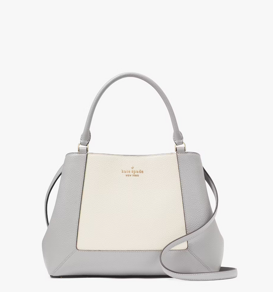 Kate Spade Lena Colorblock Satchel In Mountain Grey Multi (Pre-Order)