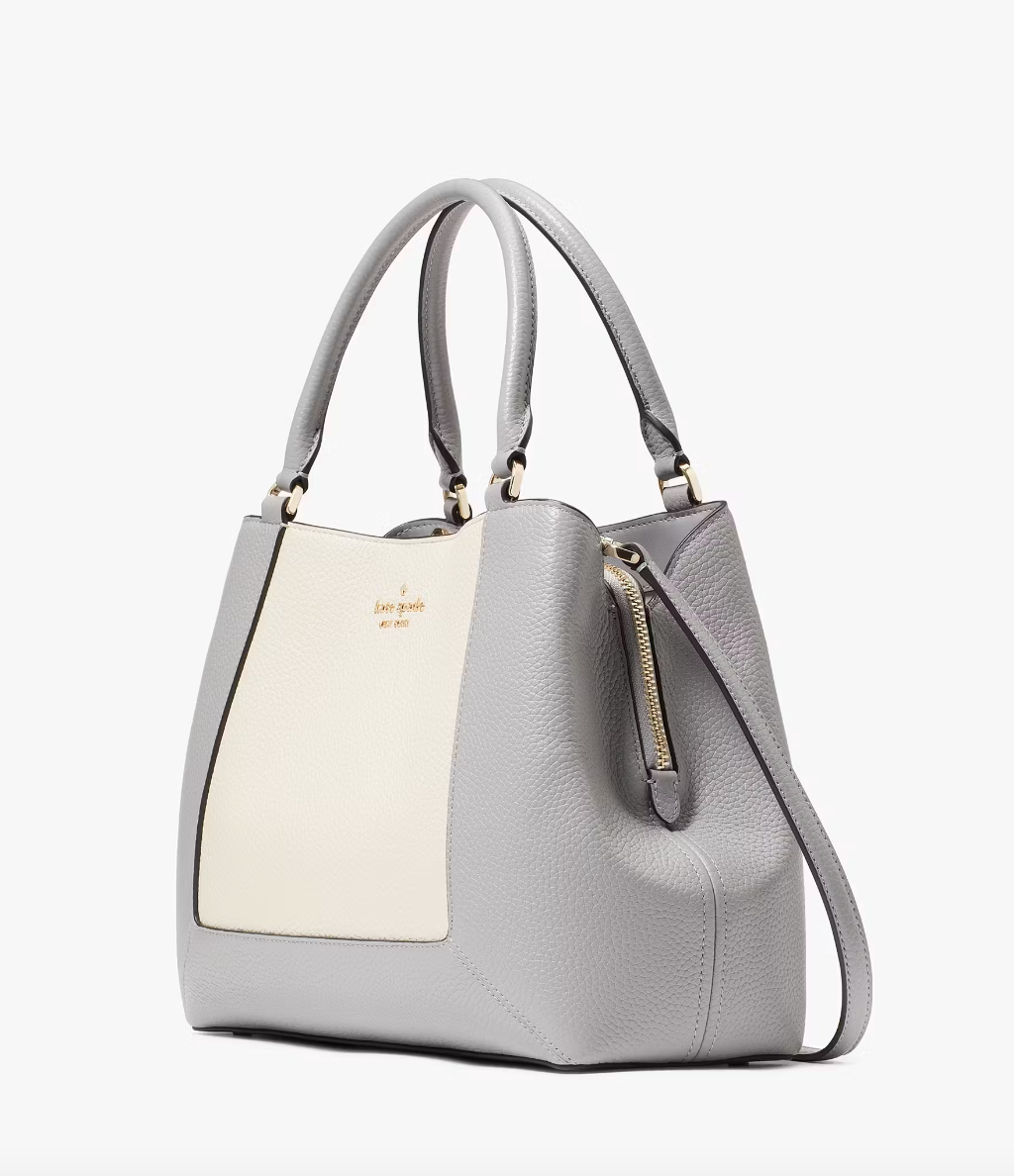 Kate Spade Lena Colorblock Satchel In Mountain Grey Multi (Pre-Order)