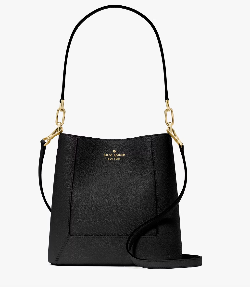 Kate Spade Lena Bucket Bag In Black