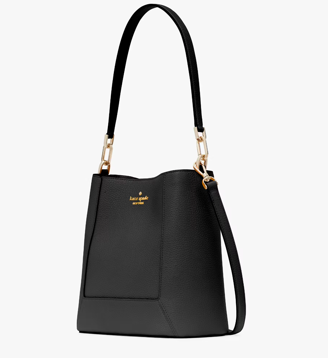 Kate Spade Lena Bucket Bag In Black