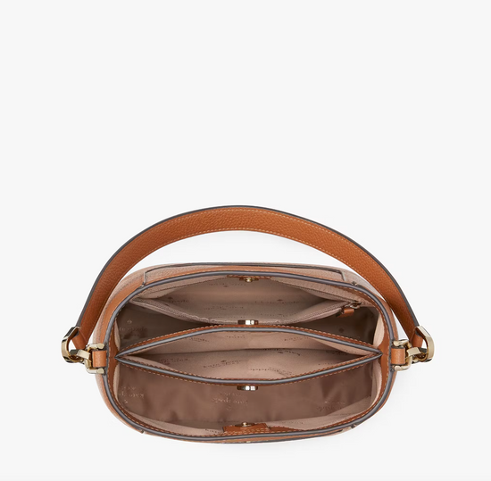 Kate Spade Lena Bucket Bag In Warm Gingerbread