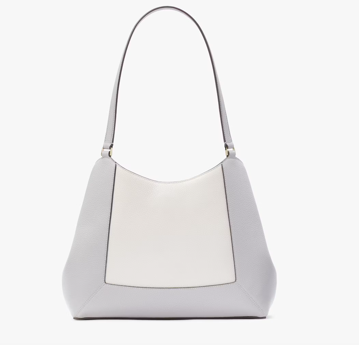 Kate Spade Lena Colorblock Triple Compartment Shoulder In Mountain Grey Multi