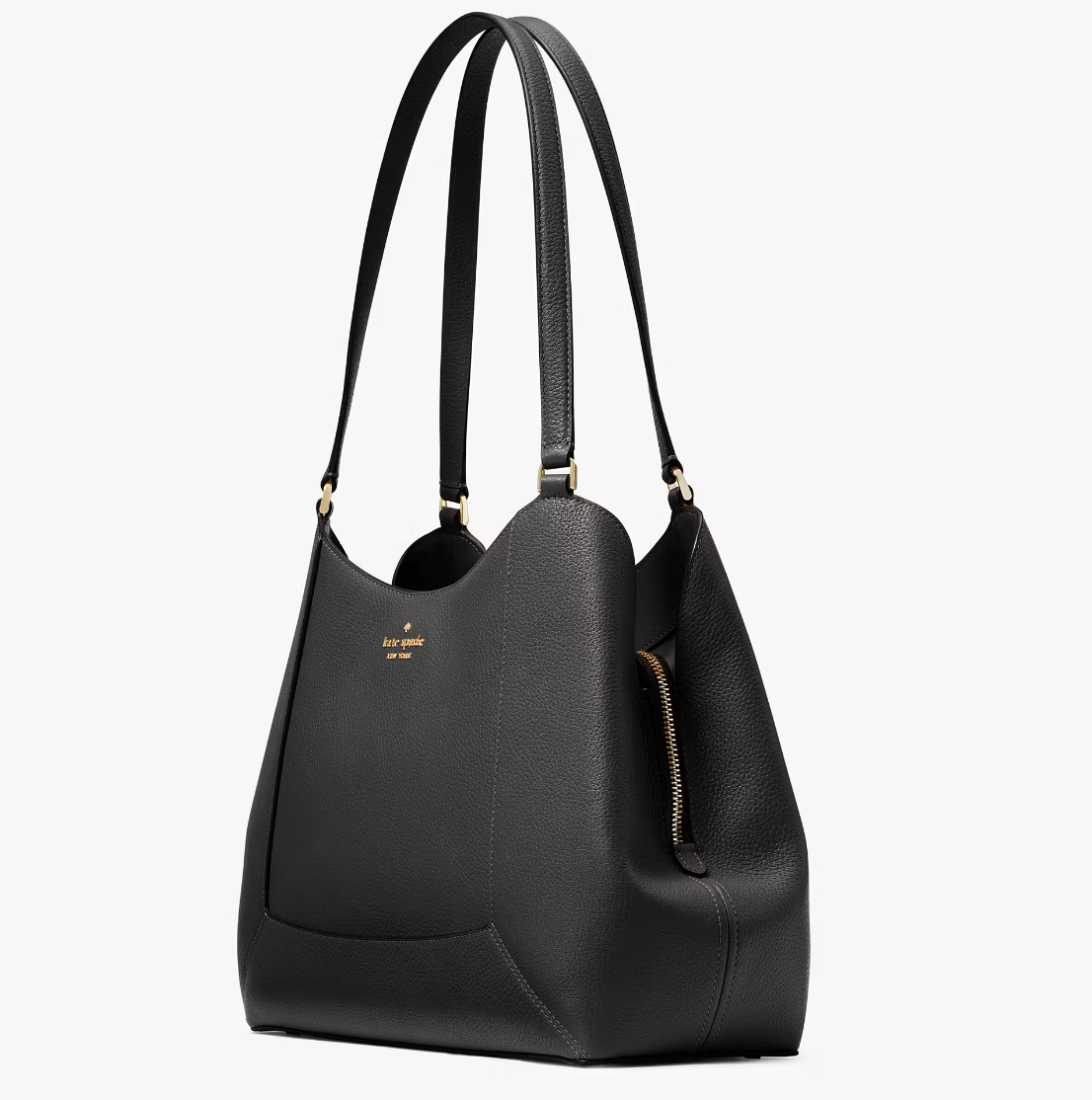 Kate Spade Lena Triple Compartment Shoulder In Black (Pre-Order)