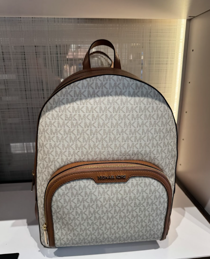 RM500 SAS Best Seller (PRE-ORDER) Michael Kors Jaycee Backpack Large In Vanilla