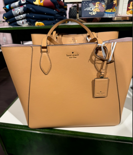 Kate Spade Poppy Tote In Tiramisu Mousse