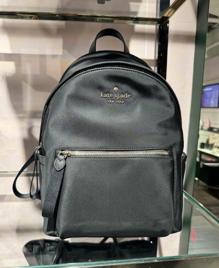 Kate Spade Chelsea Medium Backpack In Black