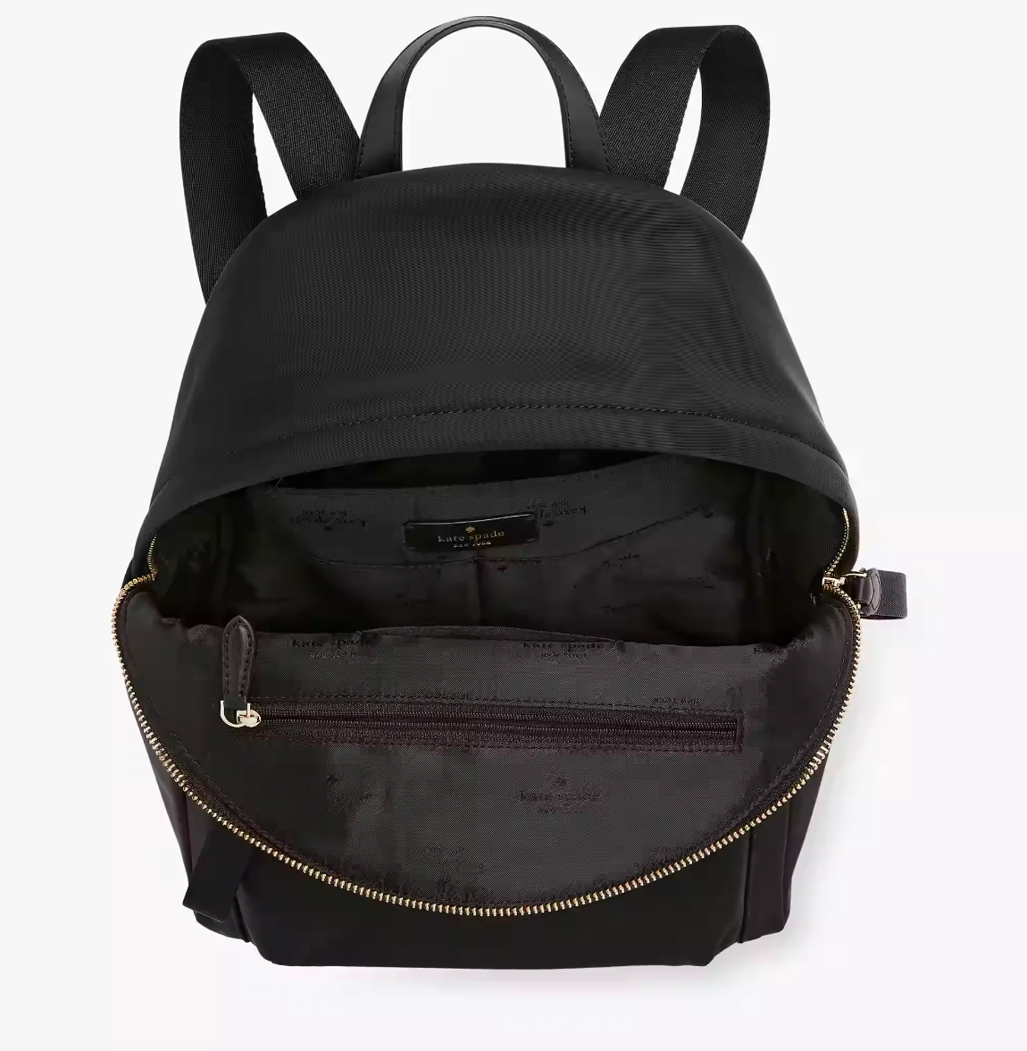 Kate spade backpack with side pockets best sale