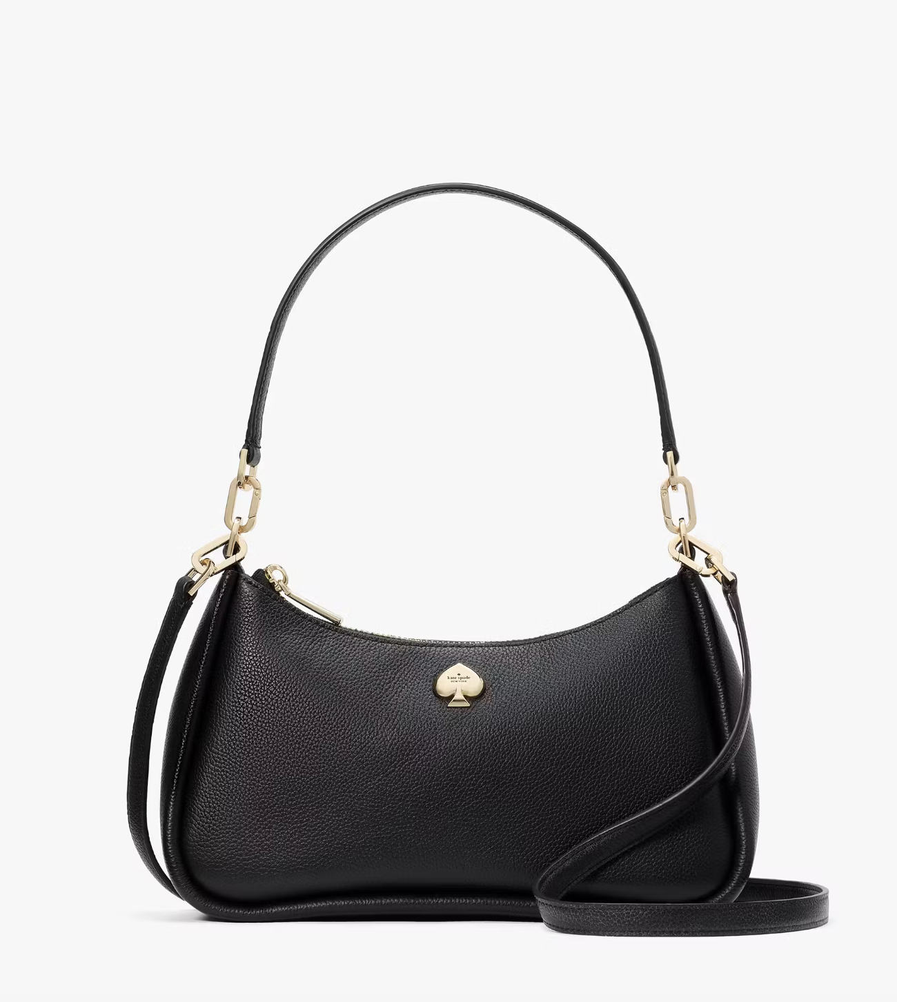 Kate Spade Kayla Small Convertible Shoulder Bag In Black