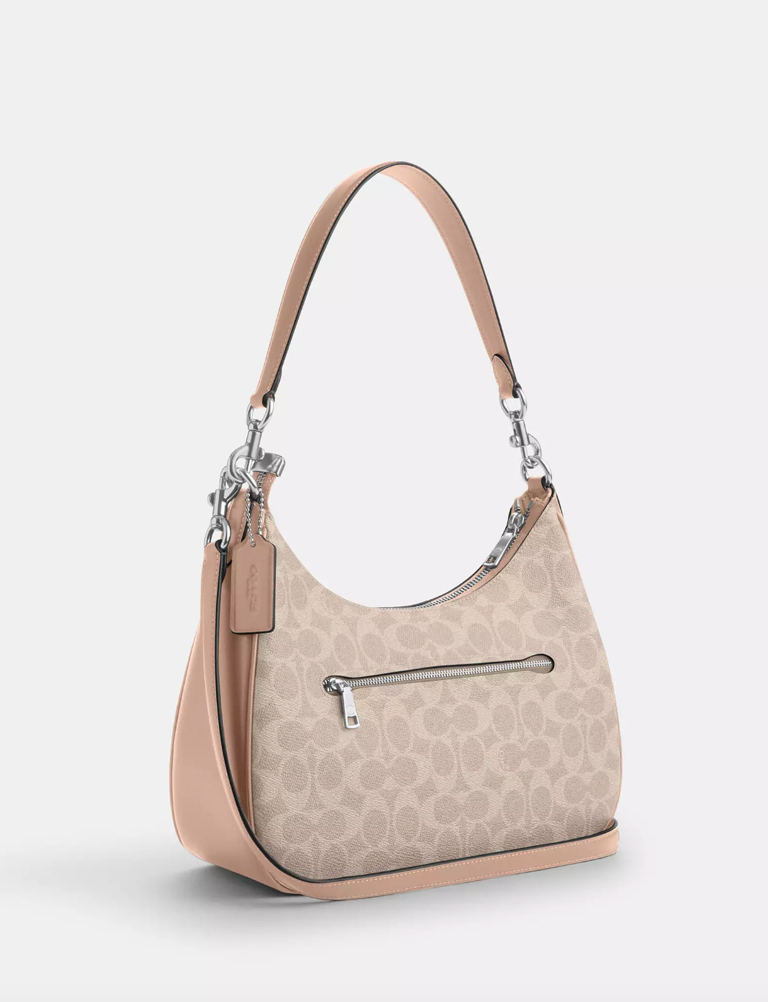 Coach Teri Hobo In Signature Silver Sand Taupe (Pre-Order)