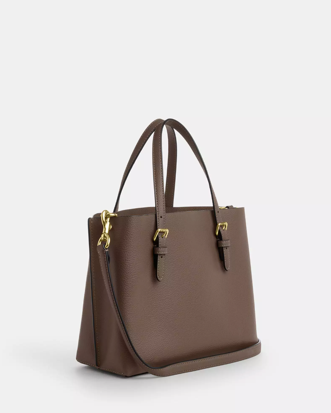 Coach Mollie Tote 25 In Dark Stone