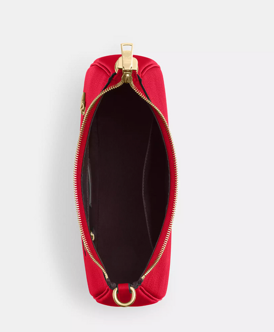 Coach Teri Hobo In Gold Bold Red (Pre-Order)