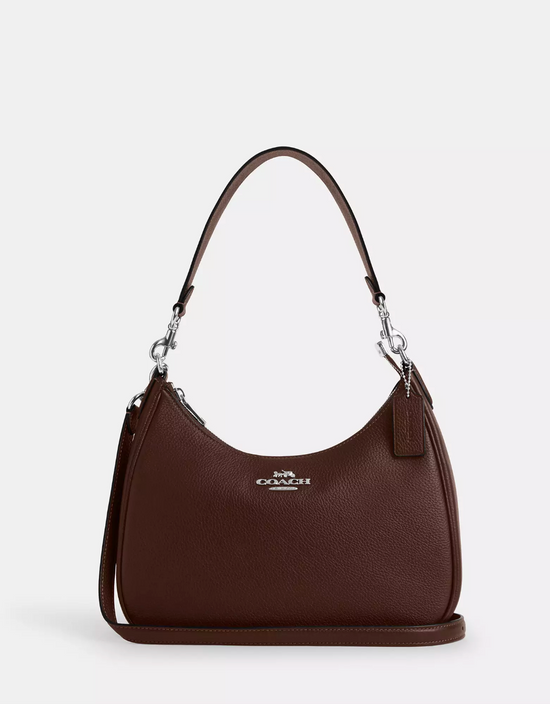 Coach Teri Hobo In Silver Maple (Pre-Order)