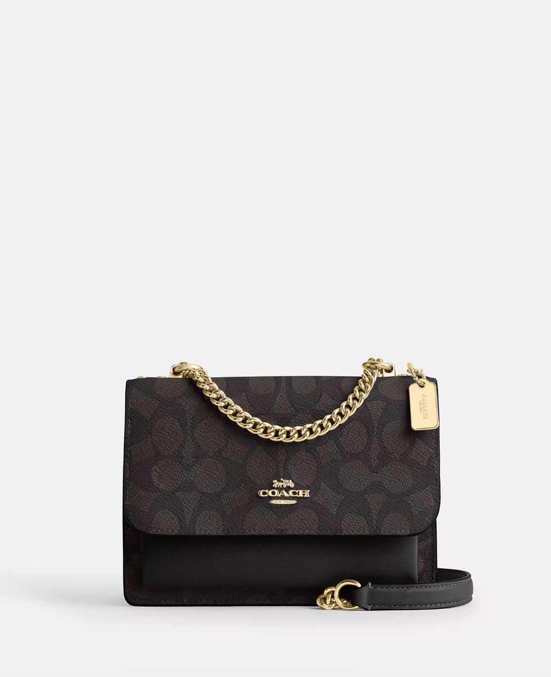 Coach Mini Klare Crossbody In Signature Gold Walnut Black (Pre-Order)