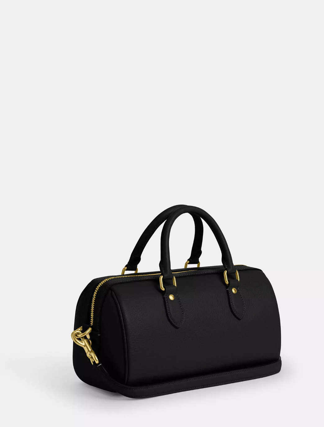 Coach Rowan Long Satchel Bag In Gold Black (Pre-Order)