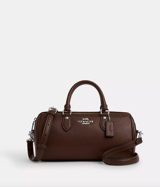 Coach Rowan Long Satchel Bag In Silver Maple (Pre-Order)