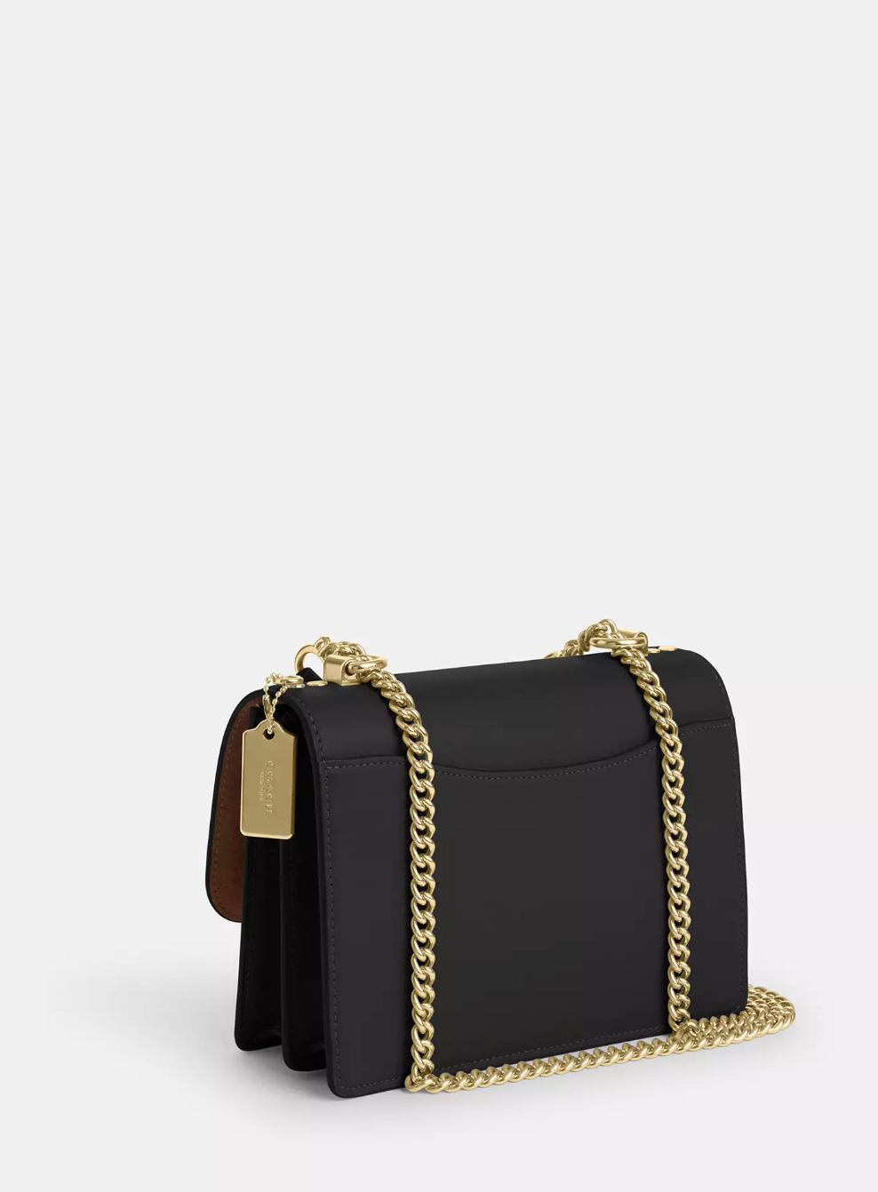 Coach Klare Crossbody In Signature Gunmetal Gold Walnut Black (Pre-Order)