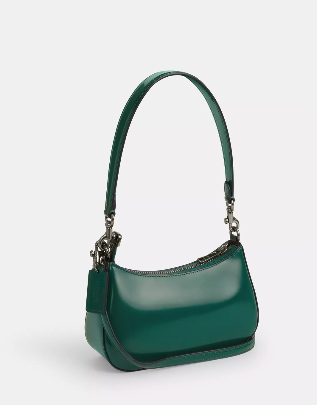 Coach Teri Mini Crossbody Bag In novelty leather Qb Emerald Green (Pre-Order)