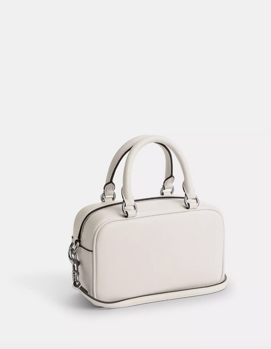 Coach Satchel Crossbody In Silver Chalk (Pre-Order)