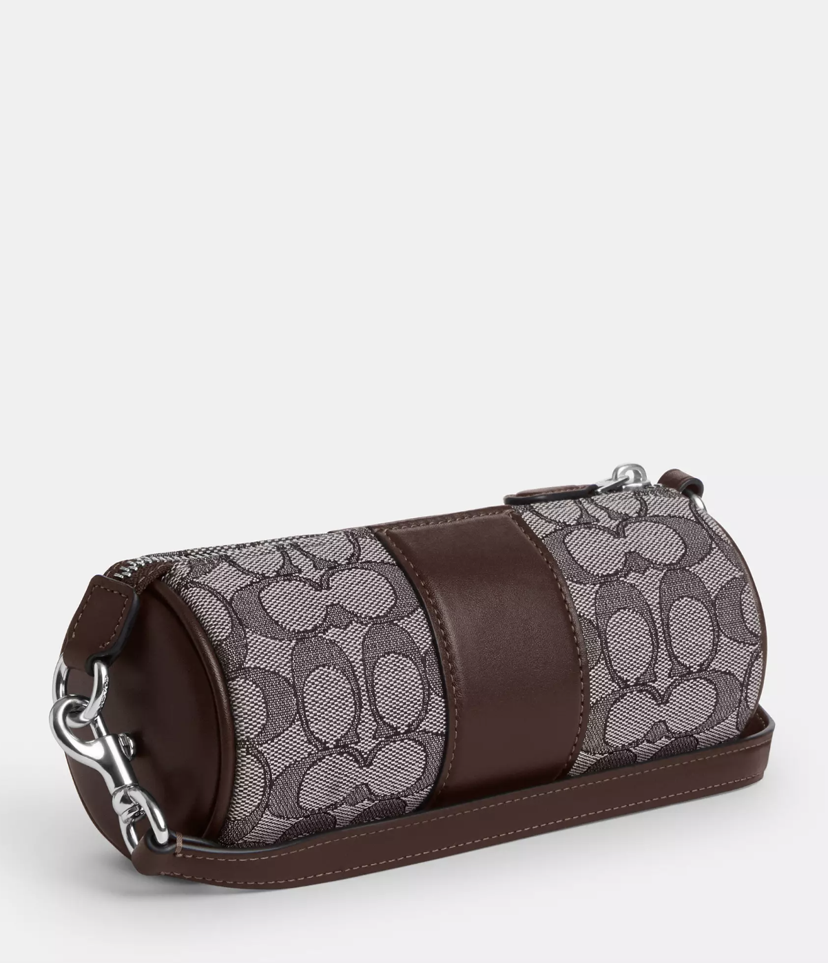 Coach Nolita Barrel Bag In Signature Jacquard Silver Oak Maple (Pre-Order)