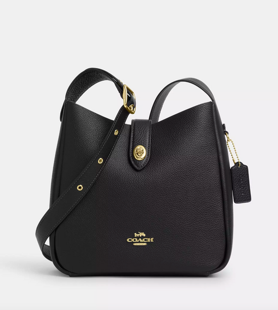 Coach Hadley Convertible Crossbody Bag In Gold Black (Pre-Order)