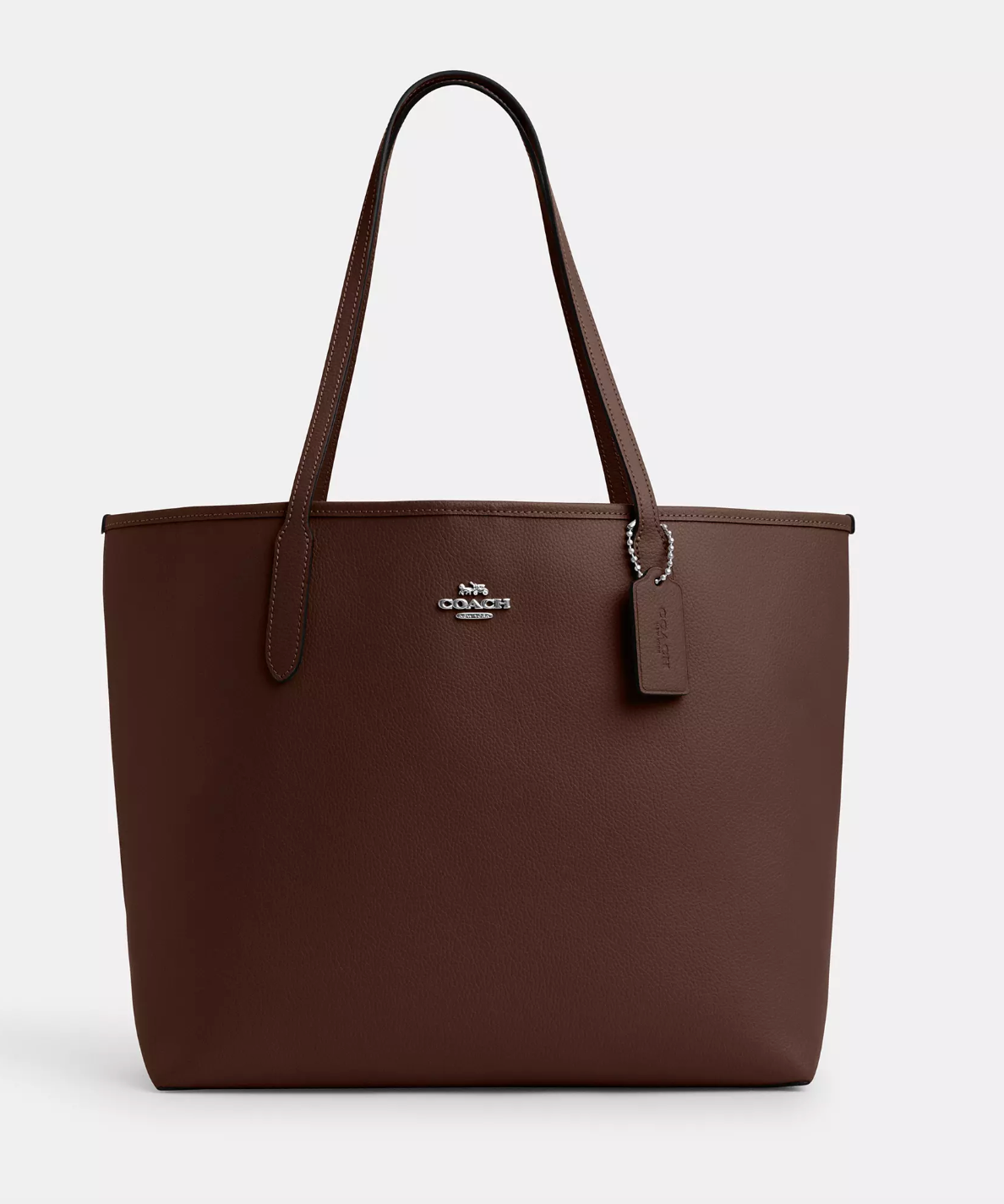 Coach City Tote In Silver Maple (Pre-Order)