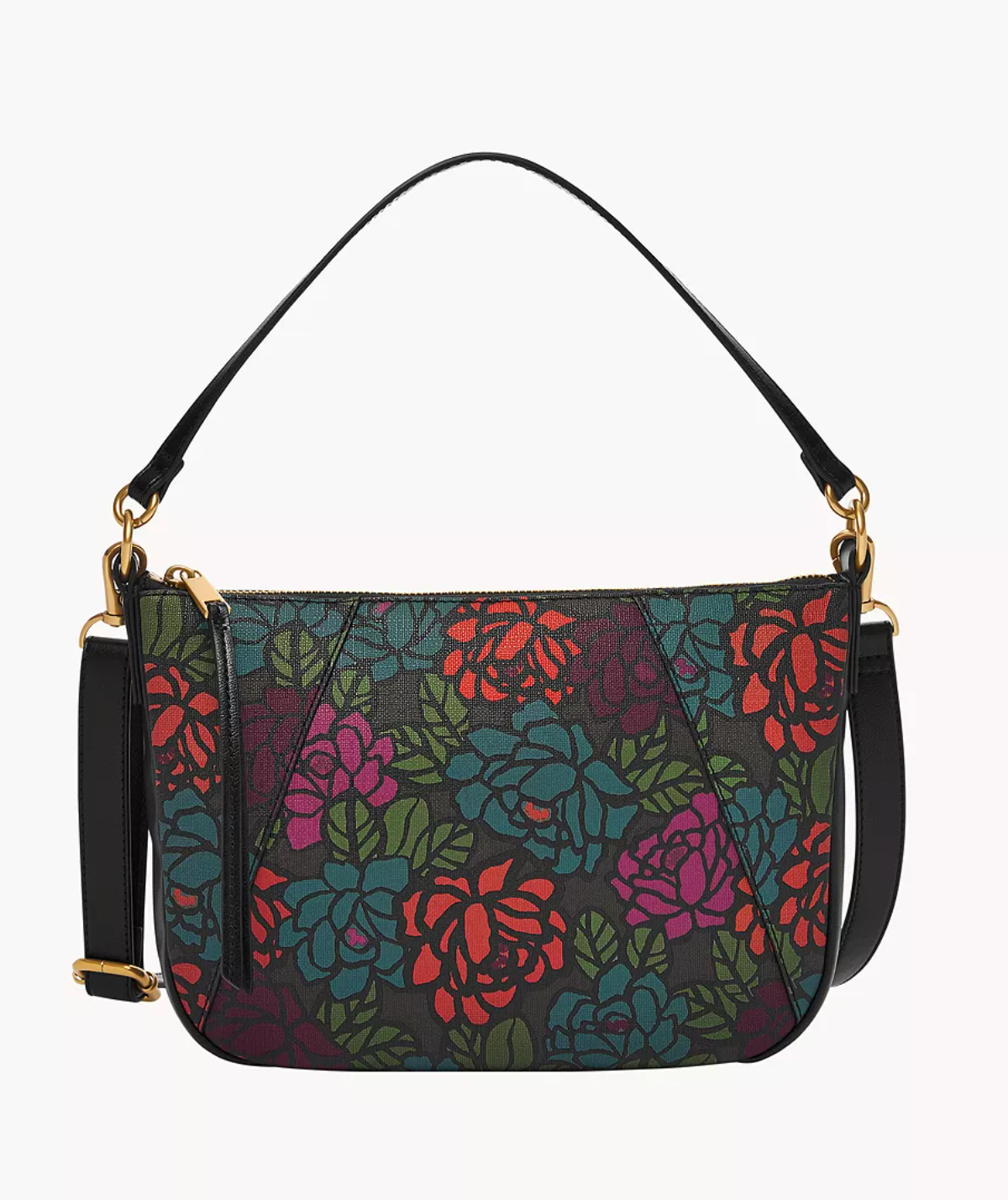 Fossil Skylar Crossbody In Dark Floral (Incoming stock)