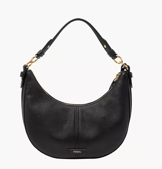 FOSSIL BAG SHB1819001 AMELIA HOBO BLACK SELLECTION