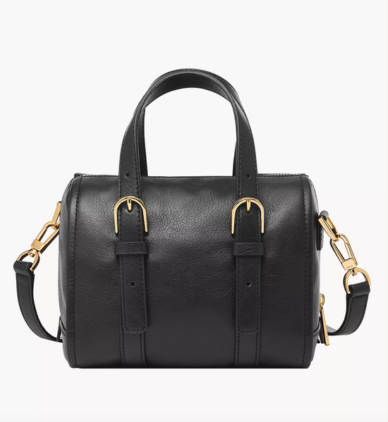 Fossil Carlie Mini Satchel In Black (Pre-Order)