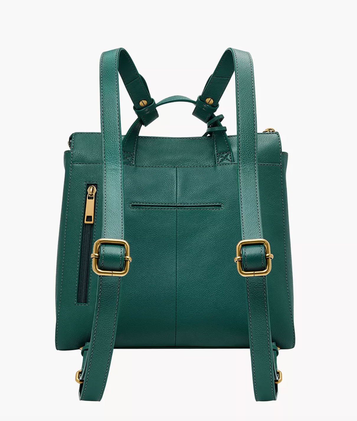 Fossil Elina Convertible Small Backpack In Deep Jade (Pre-Order)