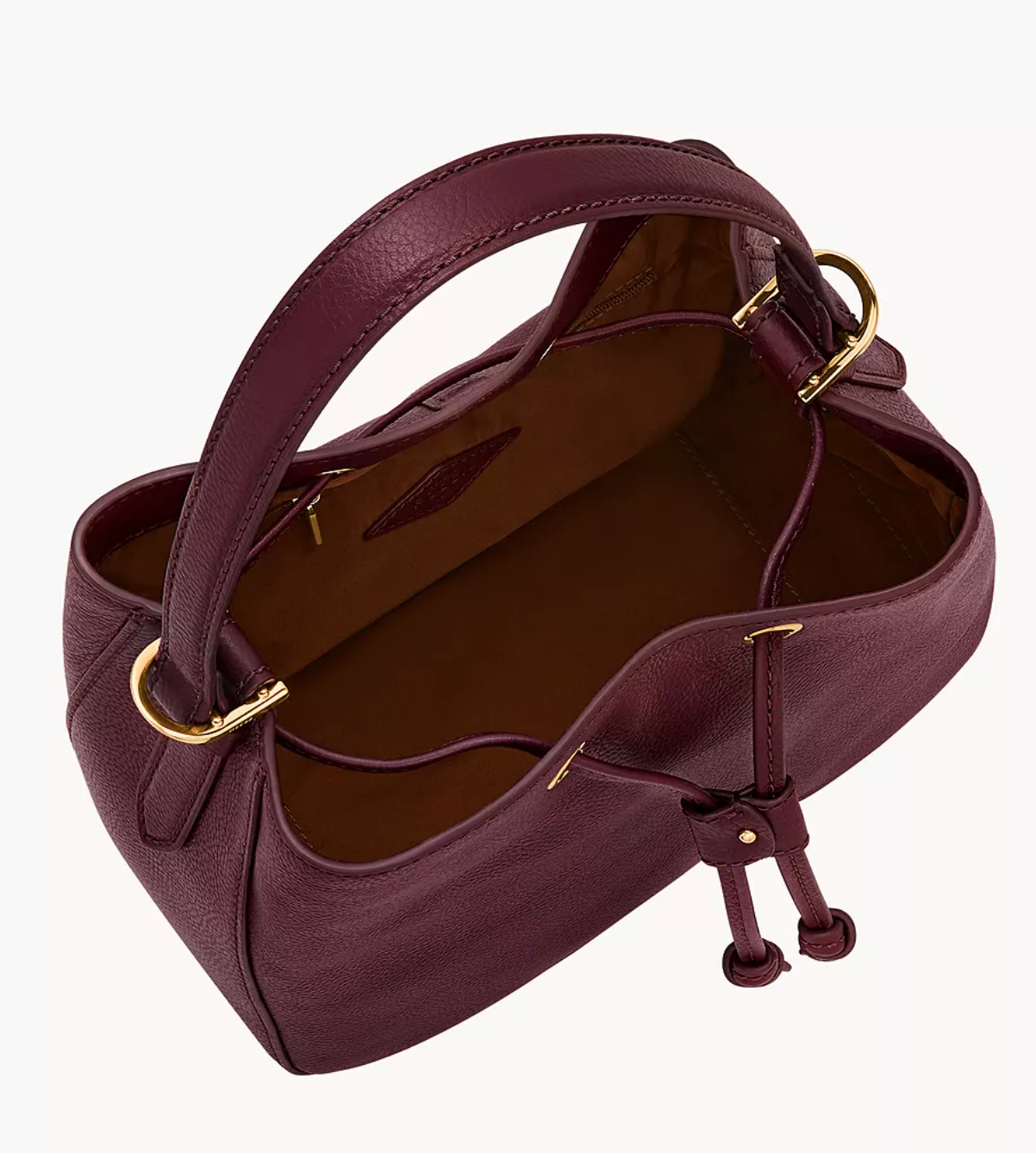 Fossil Tessa Bucket In Raisin (Pre-Order)