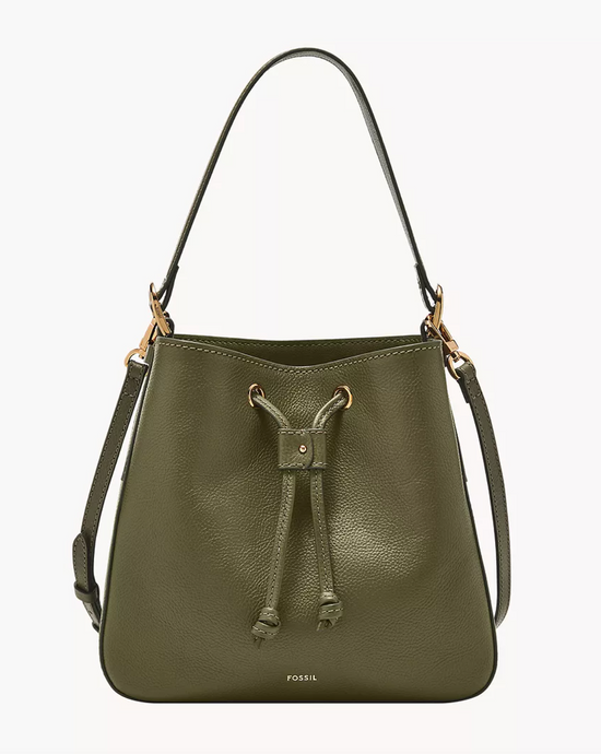 Fossil Tessa Bucket In Loden Green (Pre-Order)