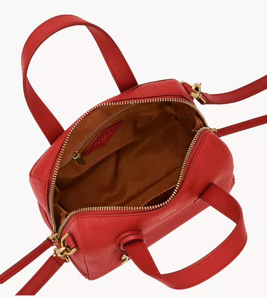 Fossil Sydney Mini Satchel In Garnet (Pre-Order)