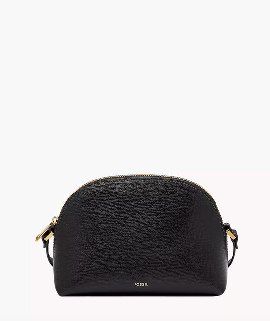 Fossil Bri Dome Crossbody In Black (Pre-Order)