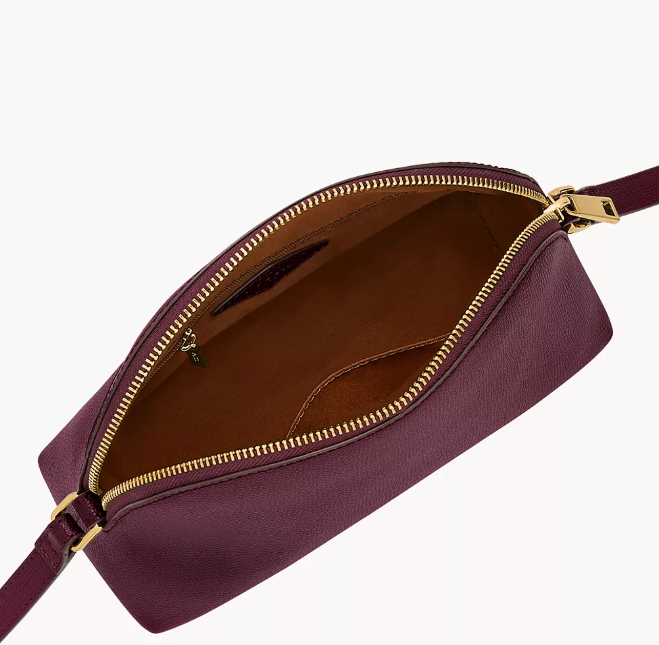 Fossil Bri Dome Crossbody In Raisin (Pre-Order)