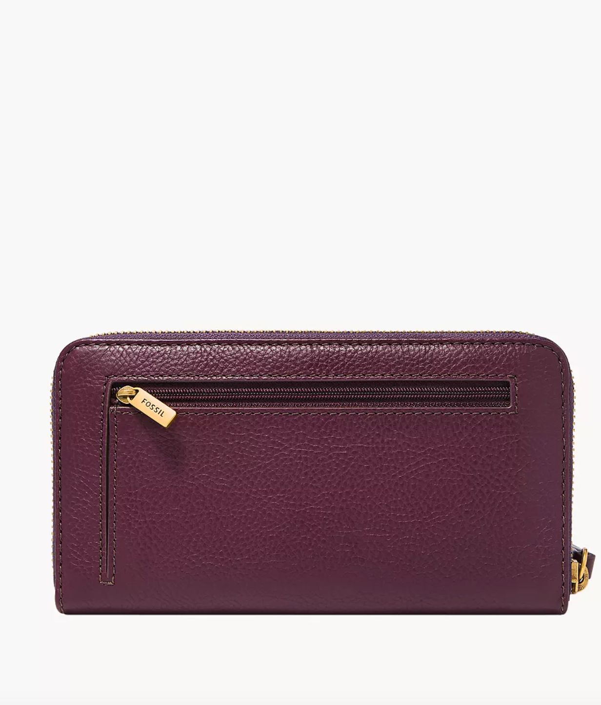 Fossil Jori Zip Clutch In Raisin (Pre-Order)