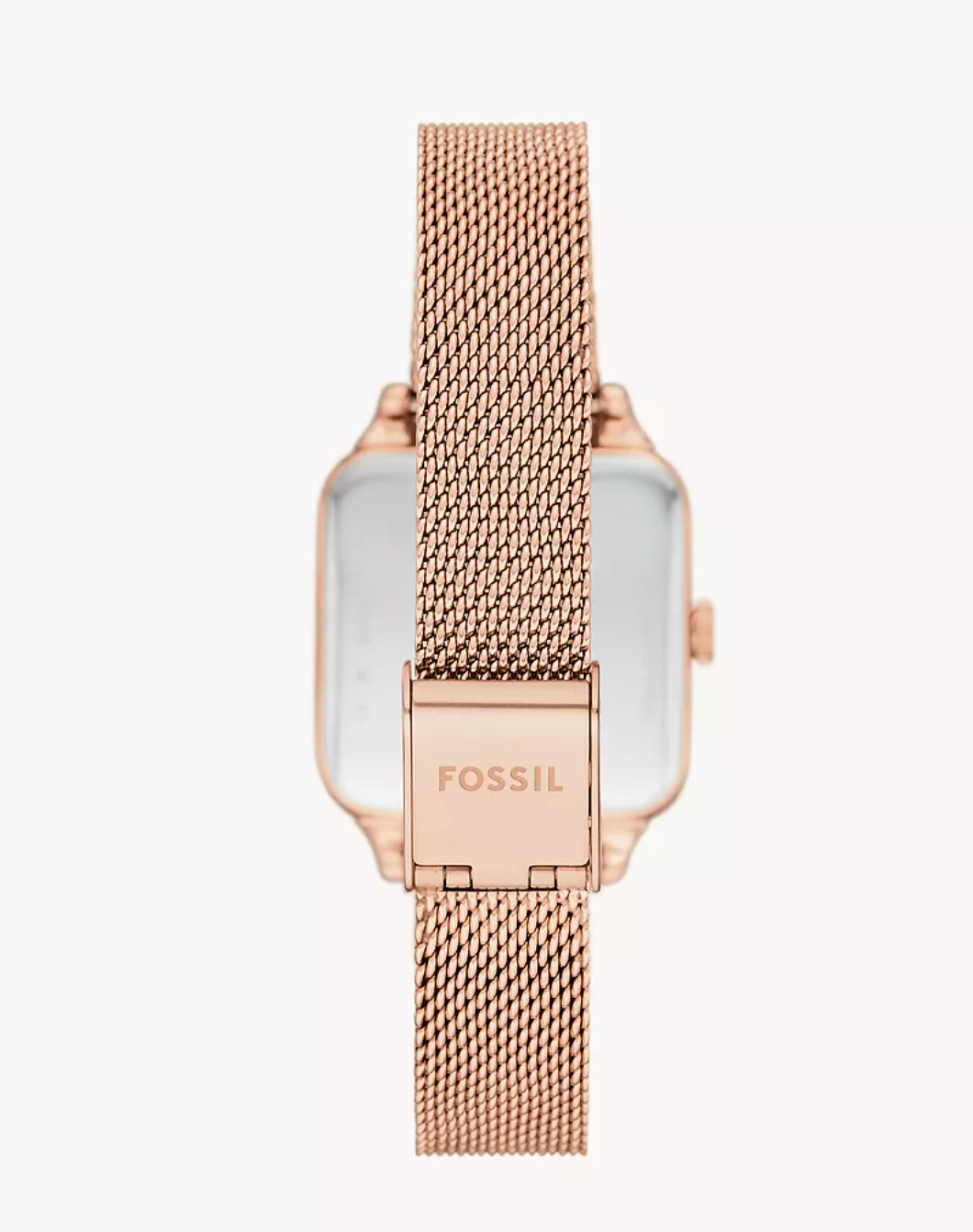 Fossil Women Colleen Three-Hand Rose Gold-Tone Stainless Steel Mesh Watch Bq3971 (Pre-Order)