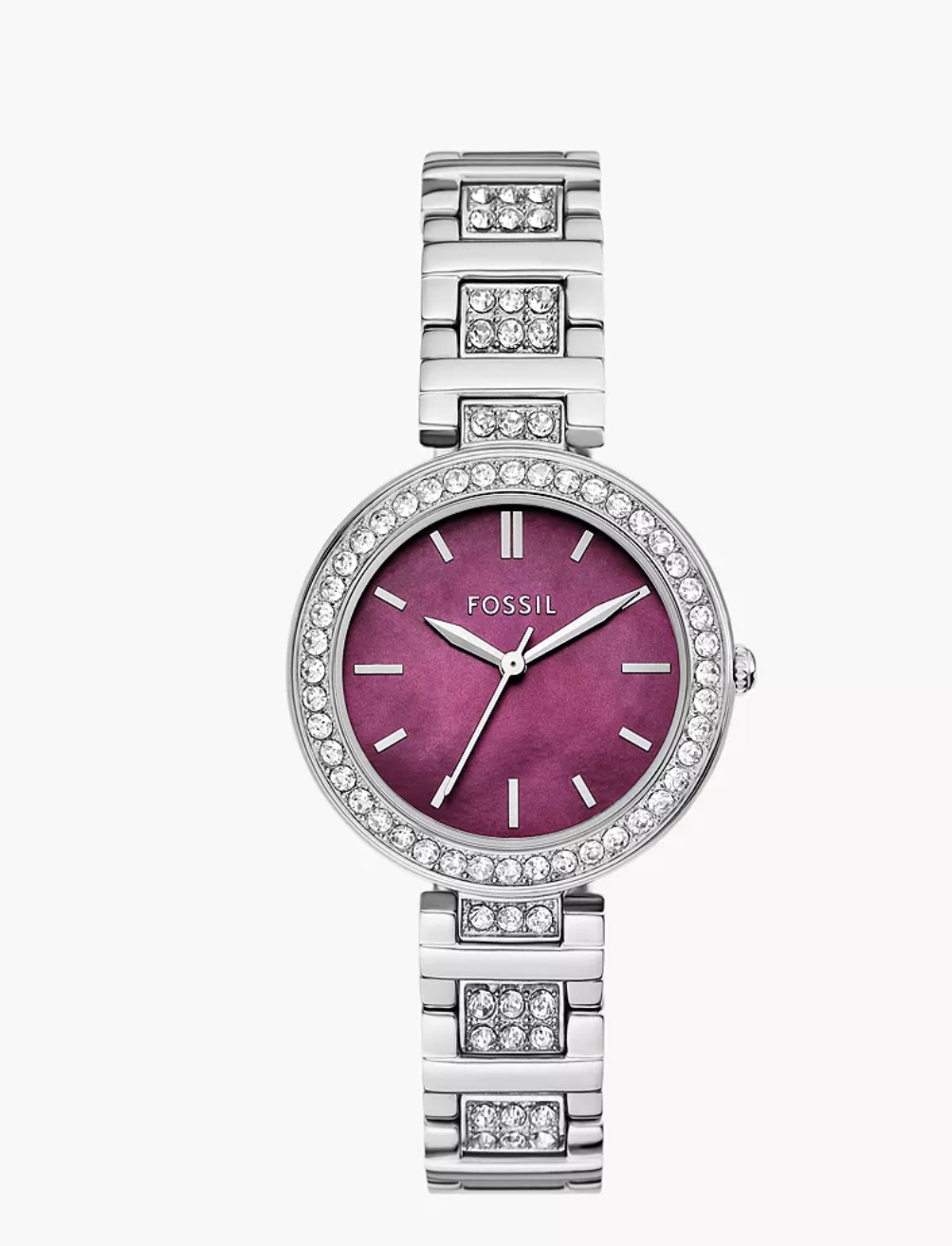 Fossil Women Karli Three-Hand Stainless Steel Watch Bq3984 (Pre-Order)