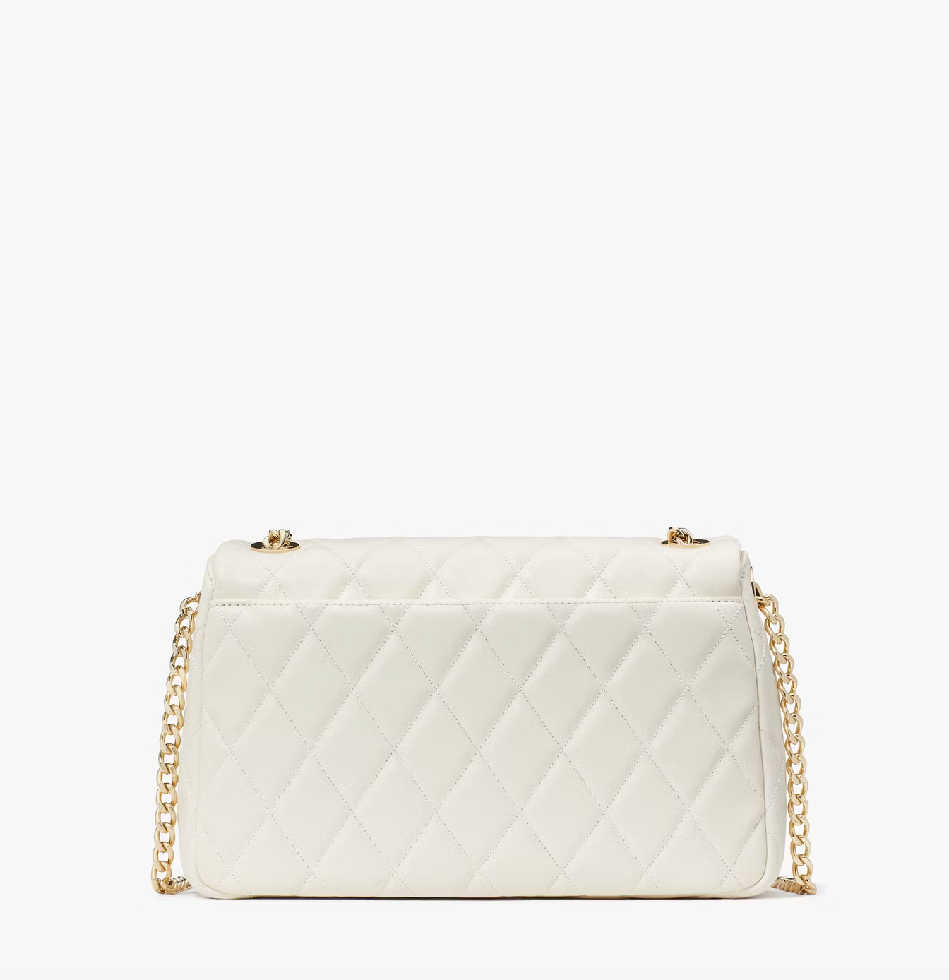 Kate Spade Carey Medium Flap Shoulder Bag In Meringue (Pre-Order)