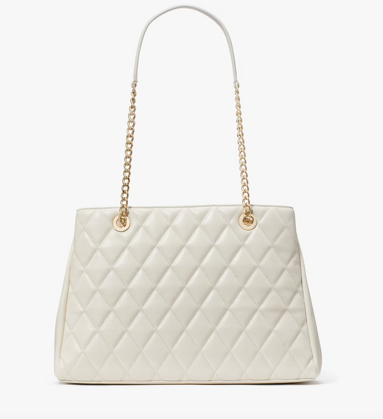 Kate Spade Carey Quilted Tote In Meringue (Pre-Order)