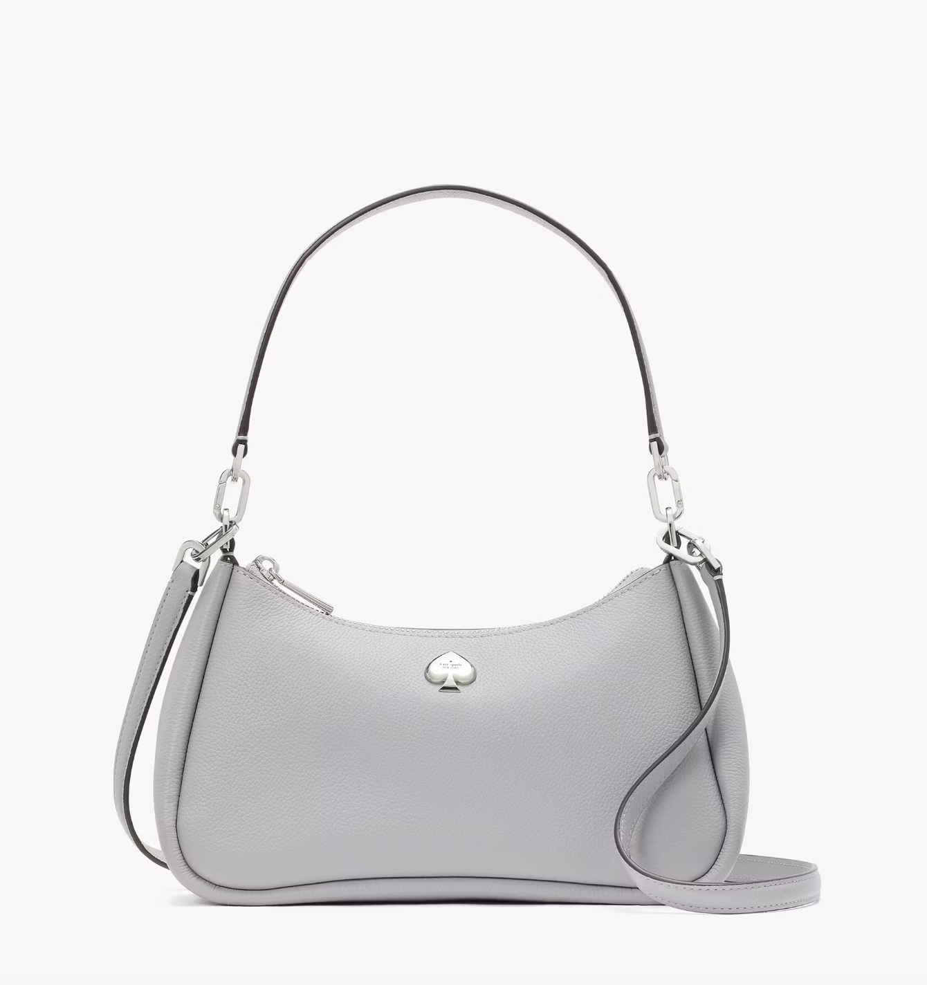 Kate Spade Kayla Small Convertible Shoulder Bag In Mountain Grey (Pre-Order)