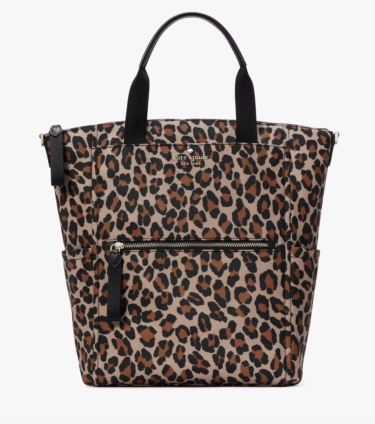 Kate Spade Chelsea Spotted Leopard Large Convertible Backpack In Brown Multi (Pre-Order)