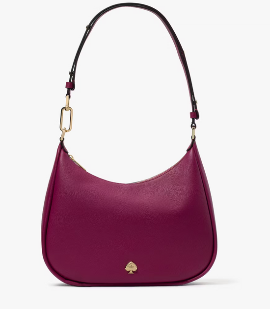 Kate Spade Kayla Large Shoulder Bag In Dark Raspberry (Pre-Order)