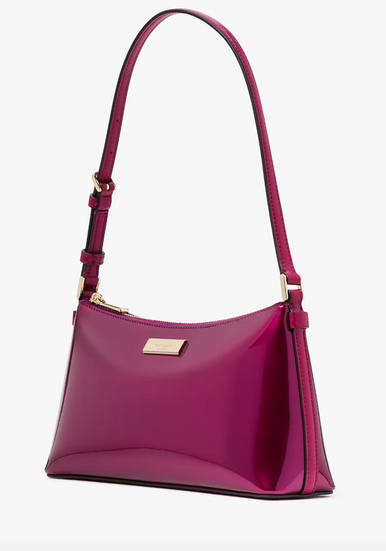 Kate Spade Kenzie Small Shoulder Bag In Dark Raspberry (Pre-Order)