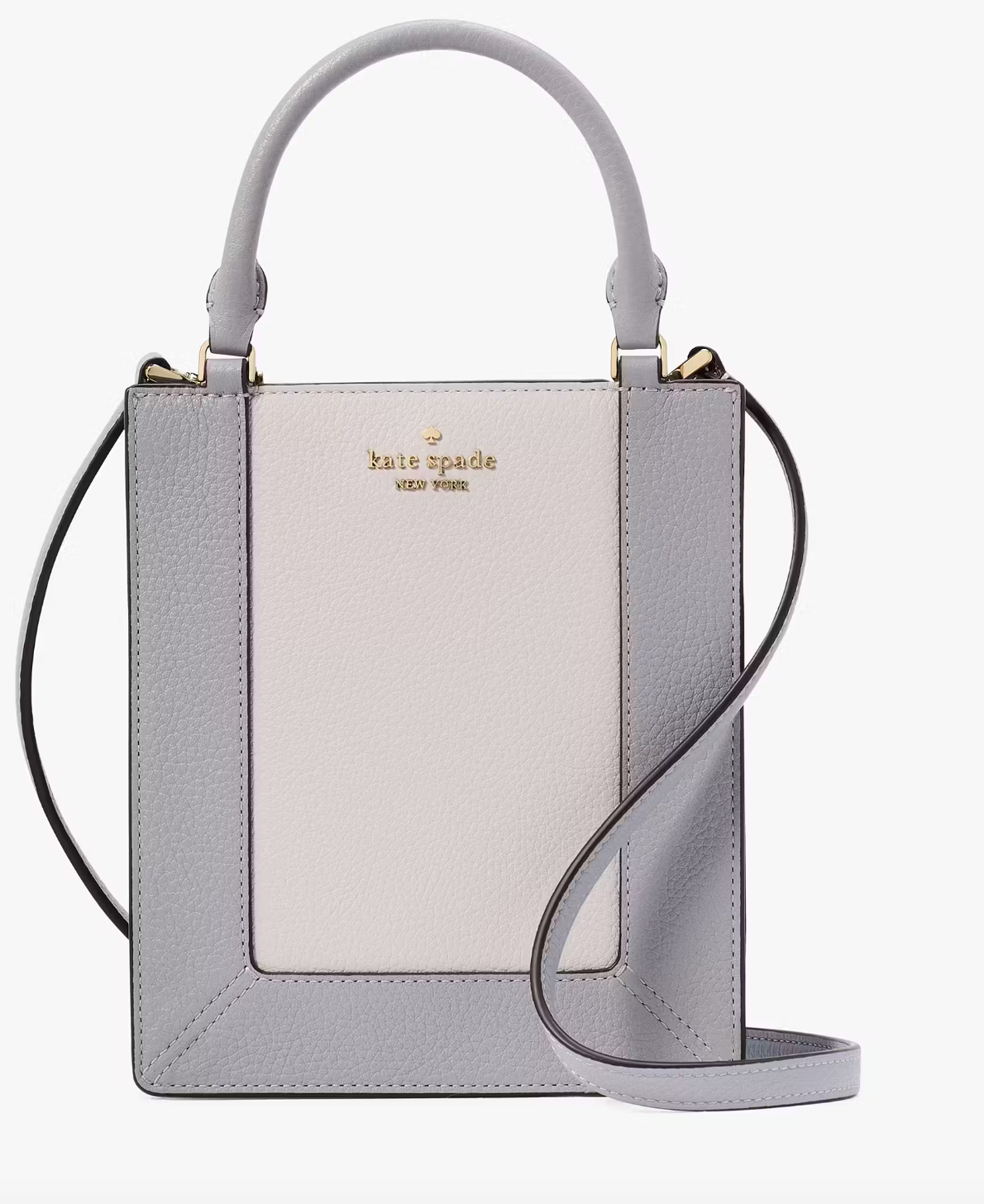 Kate Spade Lena Colorblock Mini Tote In Mountain Grey Multi (Pre-Order)